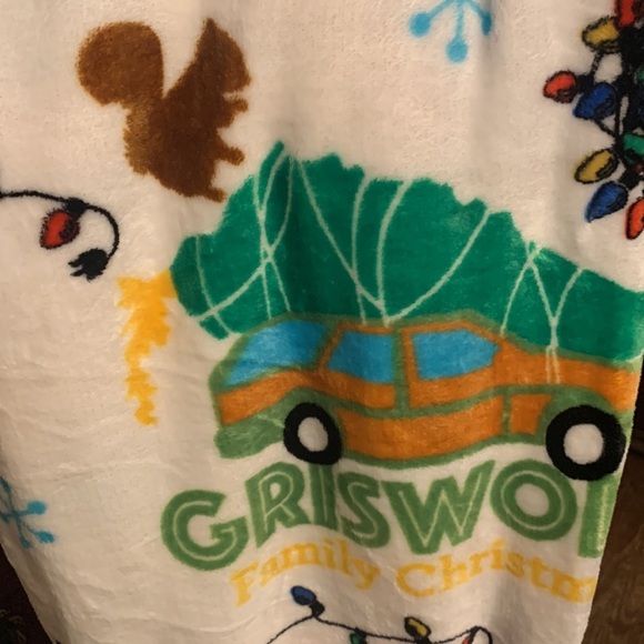 National Lampoons Christmas Vacation Oversized Plush Throw Blanket NEW 50x70” - Picture 3 of 5